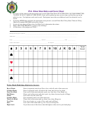 Printable Poker Run Score Sheet Template